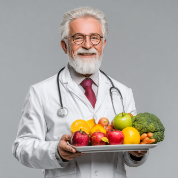 Idős nő friss zöldségekkel a konyhában